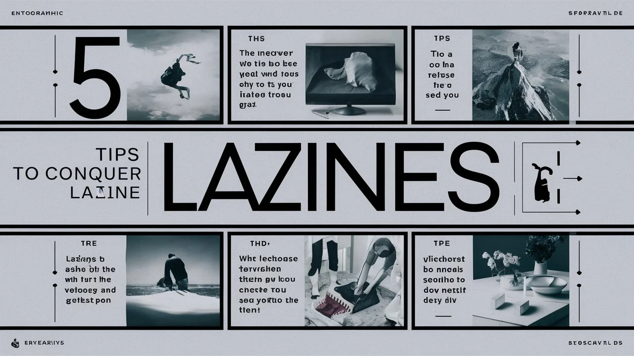 Learn how to overcome laziness with these 5 tips