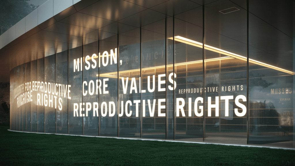 Mission and Core Values of the Center for Reproductive Rights​