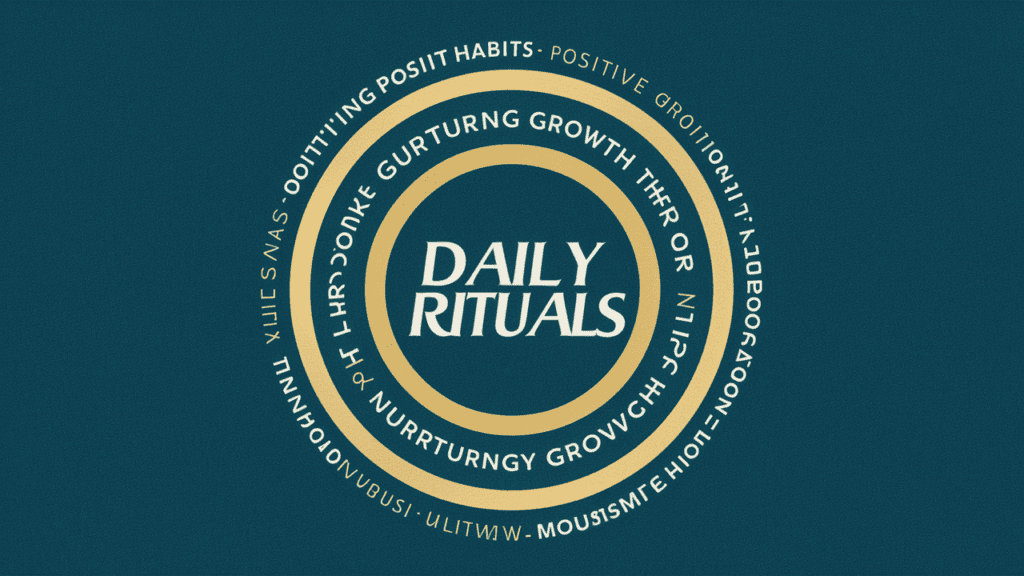 5. Cultivating Positive Habits: Nurturing Growth Through Daily Rituals