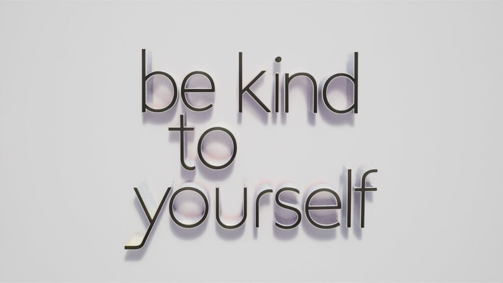 Be Kind to Yourself