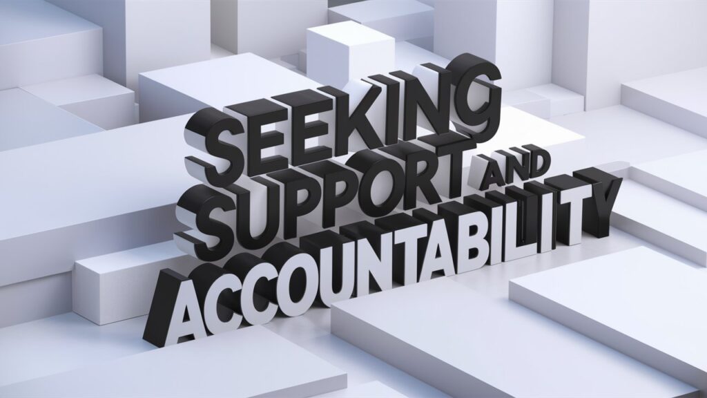 Seeking Support and Accountability