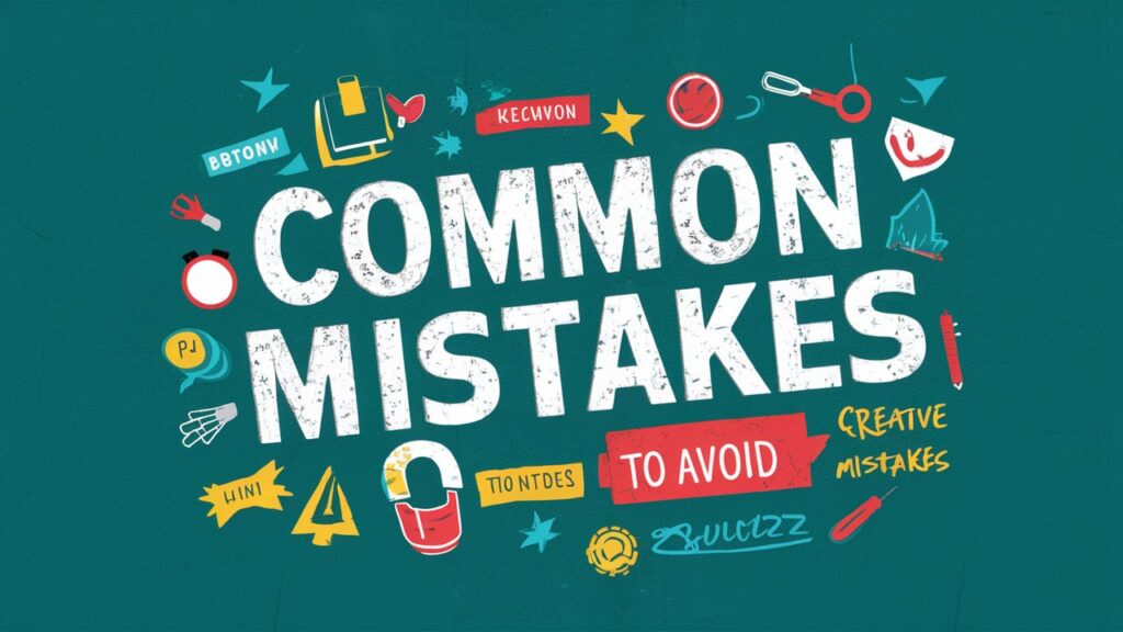 Common Mistakes to Avoid​