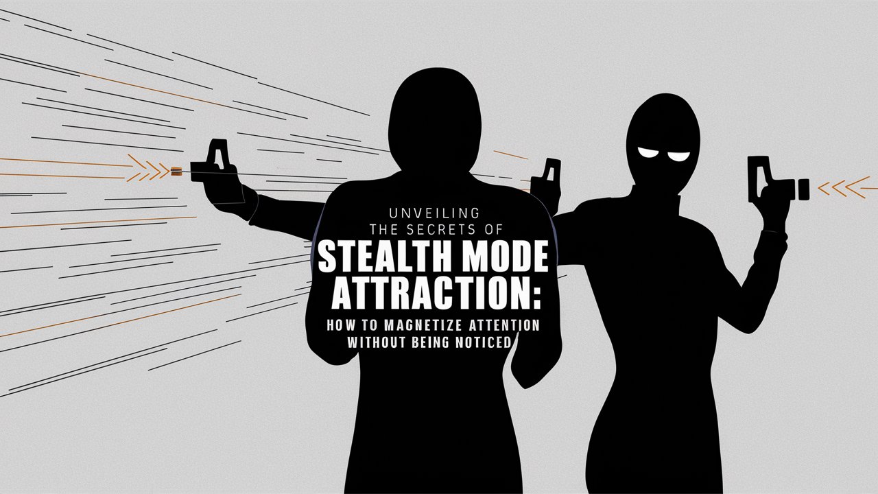 Unveiling the Secrets of Stealth Mode Attraction: How to Magnetize Attention Without Being Noticed